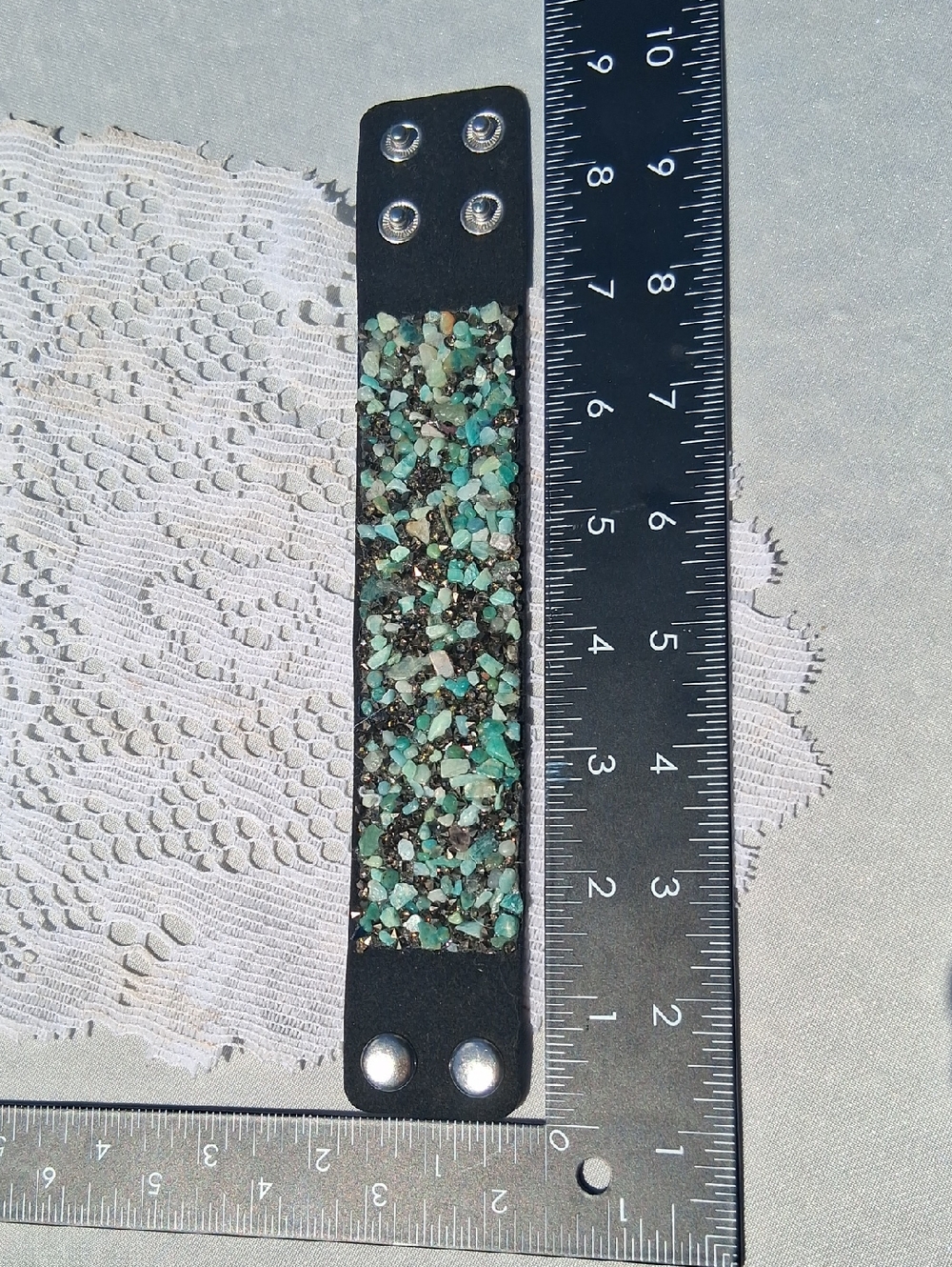 Suede & Stone Braclet - Picture 2 of 5